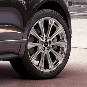 Platišče iz lahke zlitine 20" z 10 kraki, srebrn